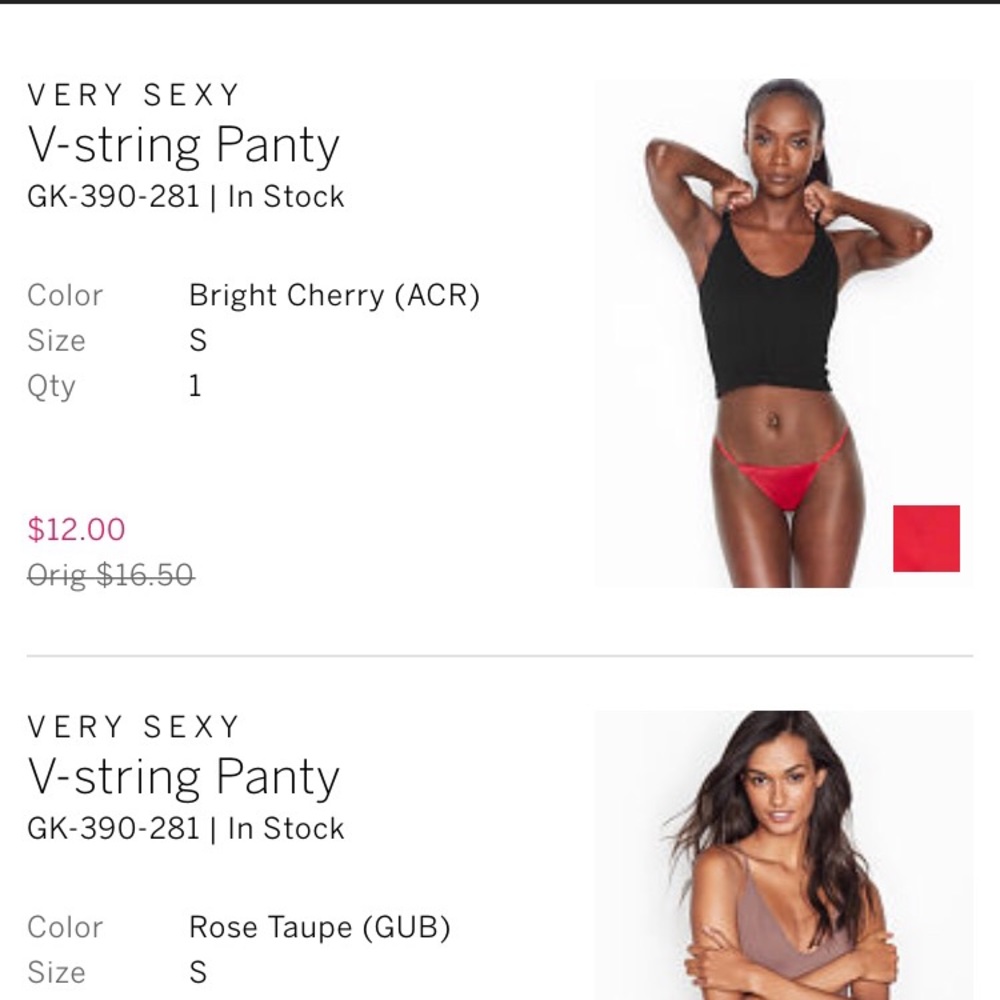 3new 1washed VS Thongs